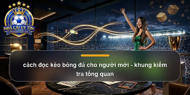 cách đọc kèo bóng đá cho người mới - khung kiểm tra tổng quan