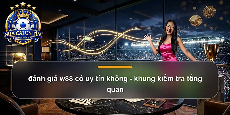 đánh giá w88 có uy tín không - khung kiểm tra tổng quan