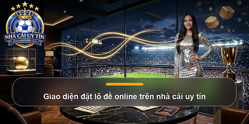 Giao diện đặt lô đề online trên nhà cái uy tín