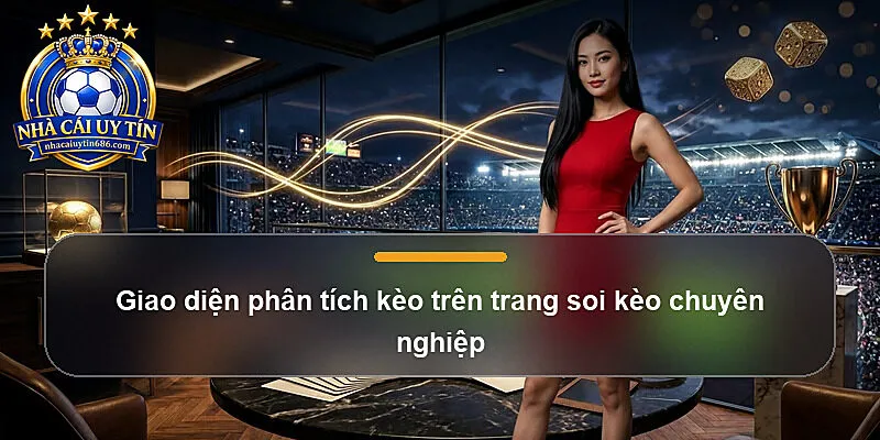Giao diện phân tích kèo trên trang soi kèo chuyên nghiệp