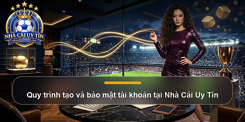 Quy trình tạo và bảo mật tài khoản tại Nhà Cái Uy Tín