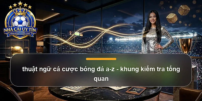 thuật ngữ cá cược bóng đá a-z - khung kiểm tra tổng quan