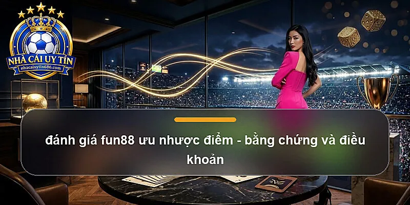 đánh giá fun88 ưu nhược điểm - bằng chứng và điều khoản