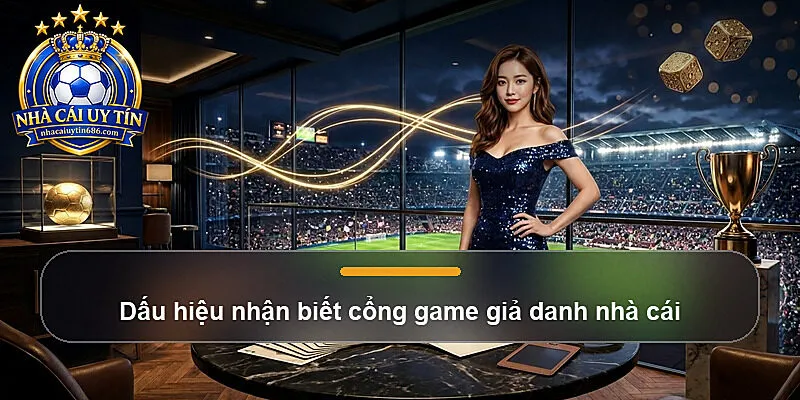 Dấu hiệu nhận biết cổng game giả danh nhà cái