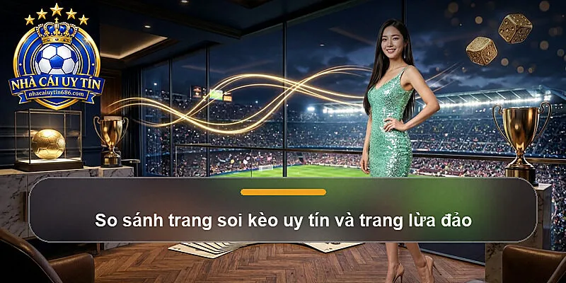 So sánh trang soi kèo uy tín và trang lừa đảo
